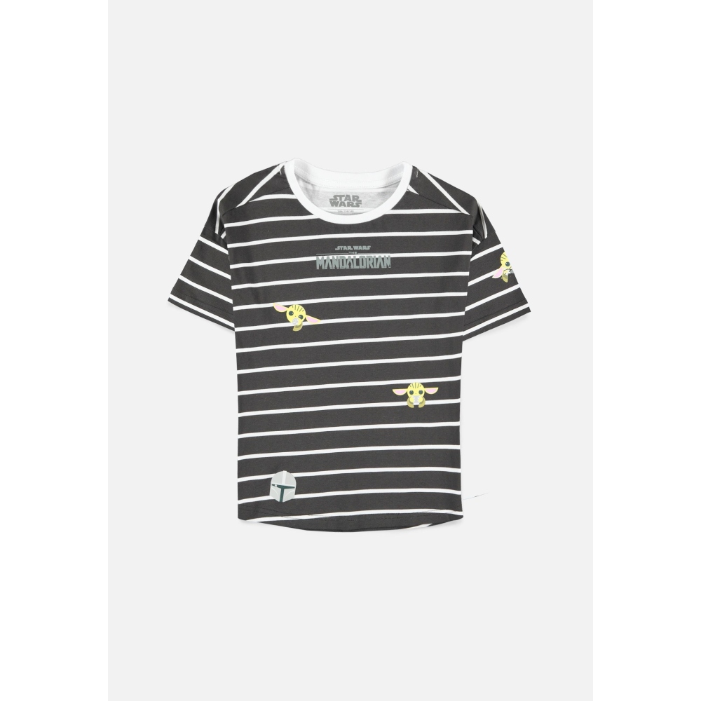 Star Wars - The Mandalorian The Child Kinder Tshirt - Zwart